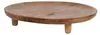 LS-LebenStil XL Mango Serviertablett 37cm Rund Holz Tablett Produktbild-Vorschau 2
