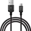 Hoco High Speed X14 - 2m nabíjací kábel Micro-USB Nylonový Náhľad obrázku produktu 1
