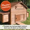 zooprinz Hühnerstall Happyfarm XXL Massivholz 2 Nistkästen Produktbild-Vorschau 5