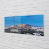 Glasbilder 125x50 Wandkunst Griechenland Panorama von Athen Produktbild-Vorschau 2