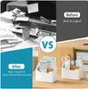Schreibtisch Organizer Holz Desktop Organizer Desktop Produktbild-Vorschau 5