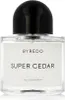 A clear, front-facing studio shot of a Byredo Super Cedar Eau de Parfum bottle. Produktbild-Vorschau