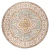 Teppich Vintage Rund - Thirza Medaillon Hellblau Bunt Produktbild-Vorschau 1