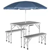 CASARIA® Klapptisch Wetterfest Höhenverstellbar Produktbild-Vorschau 8