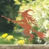 UNUS Deko Gartendeko Gartenstecker in Rost Haus, Hexe und Produktbild-Vorschau 4