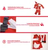 8 in 1 Set Santa Claus - Weihnachtsmannkostüm & Produktbild-Vorschau 4