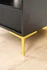 Elegante set di 4 gambe per mobili in oro-cromo, altezza 15 Anteprima dell’immagine prodotto 9