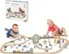 VIGA PolarB Sottobicchiere in legno per bambini.Binario del Anteprima dell’immagine prodotto 1