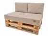 Palettenkissen Set 10-teilig 120x80 cm Cord | Premium Produktbild-Vorschau 1