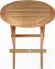 Rondo Teak Klapptisch – Ø 50 cm – Zusammenklappbarer Produktbild-Vorschau 10