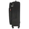 A side view of a black suitcase on a white background. Produktbild-Vorschau