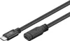 goobay USB 3.1 C Kabel 1,0 m schwarz, 1 St. Produktbild-Vorschau 2