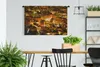 MuchoWow® Wandteppich Wandbehang Architektur - Licht - Produktbild-Vorschau 2