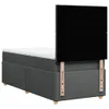 The Living Store Boxspringbett mit Matratze Dunkelgrau Produktbild-Vorschau 9