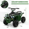 Elektryczny quad dziecięcy COSTWAY 12V, elektryczny quad o Podgląd zdjęcia produktu 2