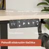AREBOS Elektricky výškově nastavitelný rám stolu bílý dva Náhled obrázku produktu 6