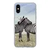 MuchoWow® Handyhülle Schutzhülle Hülle für iPhone X Zebras Produktbild-Vorschau 1