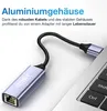 Qost – USB-C auf Ethernet Adapter – LAN Netzwerkadapter – Produktbild-Vorschau 3