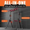 DH FitLife Power Tower Faltbar | Freistehende Klimmzug- & Produktbild-Vorschau 2