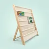 Relaxdays Bücherregal Kinder, Holz, 6 Stofffächer, HxBxT: Produktbild-Vorschau 6