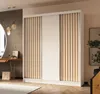 AX LIVING Cabinio Schwebetüren Kleiderschrank Weiß mit Produktbild-Vorschau 2