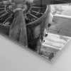 Bilder auf glas - Einteilig - Motor Schwarzweiß Propeller - Produktbild-Vorschau 5