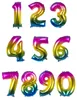 Folienballon 4 rainbow 86 cm Produktbild-Vorschau 4