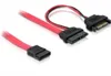 DeLOCK SATA cable, 0.5m, 0,5 m, Samec/samice, Červená Náhled obrázku produktu 3