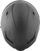 The back view of a matte gray motorcycle helmet. Anteprima dell’immagine prodotto