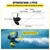 VEVOR Außenbordpropeller, Ersatz für OEM 3587522, 4-Blatt Produktbild-Vorschau 4