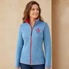 Nebulus Fleecejacke CHIOS Damen, warme Fleece Jacke, mit Produktbild-Vorschau 4