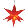 A red star-shaped LED light. Produktbild-Vorschau