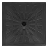 vidaXL Stojan na slunečník Resin Square Black 19 kg Náhled obrázku produktu 4
