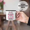 Trendation - Polizistin Geschenk Emaille Tasse mit Spruch Produktbild-Vorschau 2