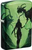 Zippo Benzin Feuerzeug Dragon Girl Glow in the Dark green Produktbild-Vorschau 1