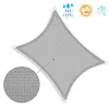 SONGMICS 3 x 4 m Sonnensegel, Sonnenschutz aus reißfestem Produktbild-Vorschau 4