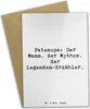 Mr. & Mrs. Panda Glückwunschkarte Spruch Patenopa Legende - Produktbild-Vorschau 1
