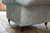 Chesterfield Sessel Fernseh Couch 1 Sitzer Sofa Textil Produktbild-Vorschau 2