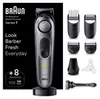 Braun BeardTrimmer 7 BT7420 Noir, Gris Voir les images du produit 2