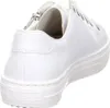 A white sneaker is shown from a rear, slightly angled perspective against a white background. Produktbild-Vorschau
