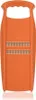 An orange vegetable grater on a white background. Anteprima dell’immagine prodotto