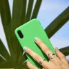 Silicon Cover Green pour Apple iPhone X/XS Voir les images du produit 3