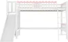 STILVORA Hochbett 90x200 Jugendbett mit Produktbild-Vorschau 8