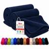 Betz Fleecedecke 2 Stück 130x170 cm 180g/m² – Wohndecke & Produktbild-Vorschau 1