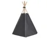 BELIANI Stan teepee pro zvířata, tmavě šedý filc 35 x 40 Náhled obrázku produktu 5