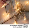 Lichterkette transparent Schalter Deko Glühdraht warmweiß Produktbild-Vorschau 5