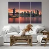 Bild auf Leinwand - Leinwandbild - New York Brücke Nacht - Produktbild-Vorschau 6