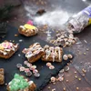 3 x Streudekor Schokoplätzchen bunt, 95g Produktbild-Vorschau 3