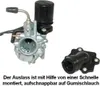 Sport VERGASER 17,5mm E-Choke ANSAUGSTUTZEN für MBK HOT Produktbild-Vorschau 1