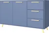 Kommode Nancy mit 3 Schubladen und 2 Türen, Sideboard in Produktbild-Vorschau 1